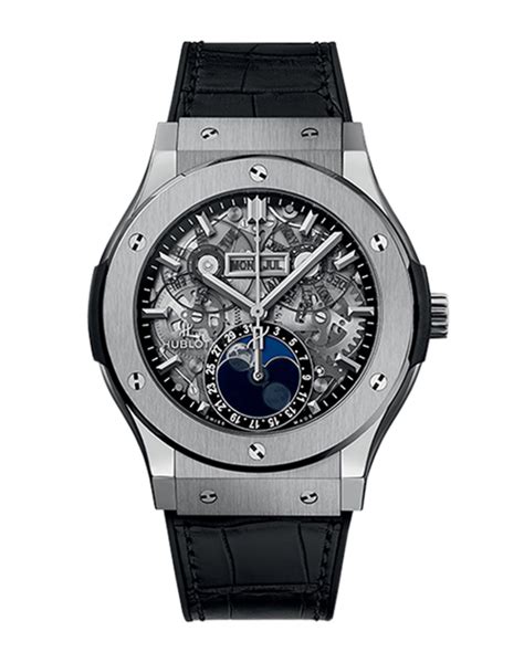 hublot aerofusion moonphase titanium|hublot moon phase titanium.